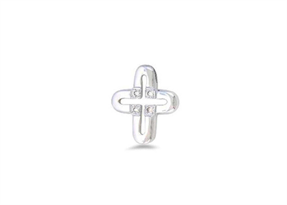 Rhodium Plated | Cross Pendants